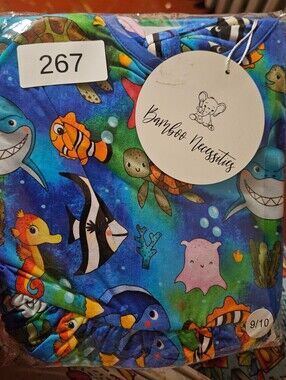 Bamboo Necessities underwater sea friends twirl dress 9/10